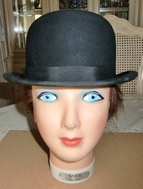 M908M Magnificent bowler hat made by Lincoln Bennett & Co. London
